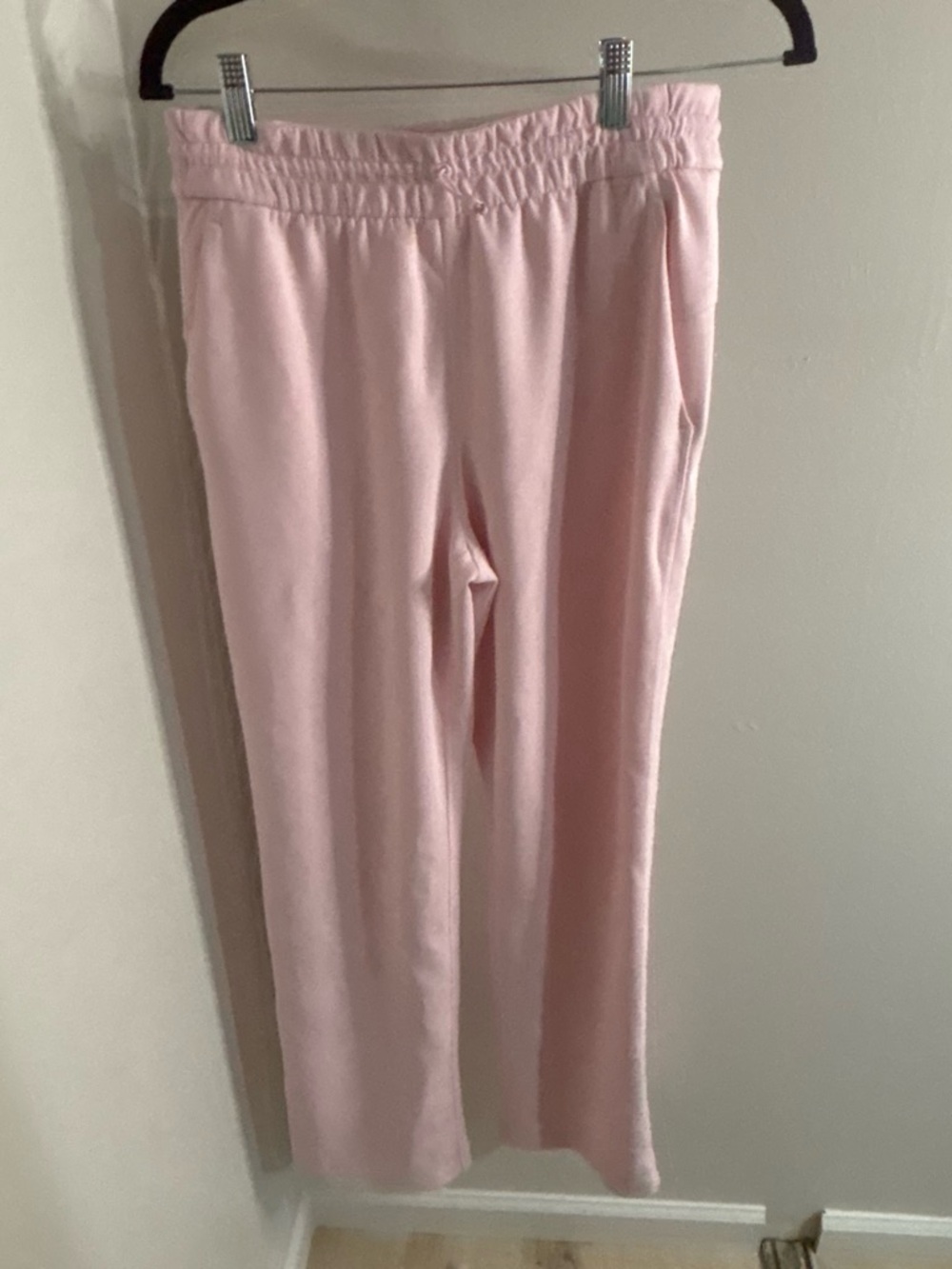 lululemon athletica Light Pink Tee with Logo Tag